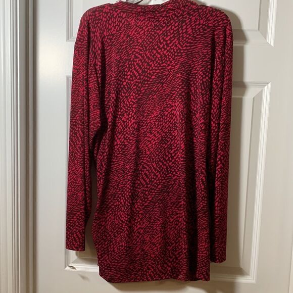 Apt 9 Size 2X wrap long sleeve top NWT - Picture 2 of 9